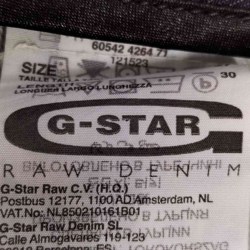 ジースターロー G-STAR RAW Nova Midwaist Skinny スキニー レディース 27/30