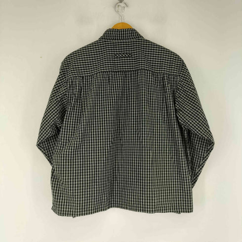 ジュン JUN L/S クロップド チェック シャツ メンズ JPN:L