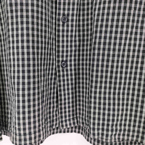 ジュン JUN L/S クロップド チェック シャツ メンズ JPN:L