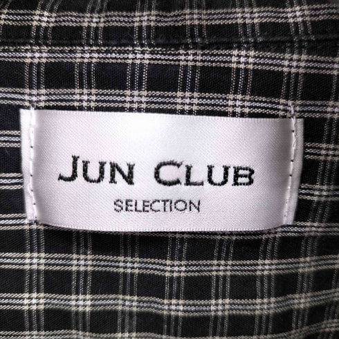 ジュン JUN L/S クロップド チェック シャツ メンズ JPN:L