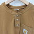カーハート Carhartt ヘンリーネック 半袖Tシャツ カットソー メンズ