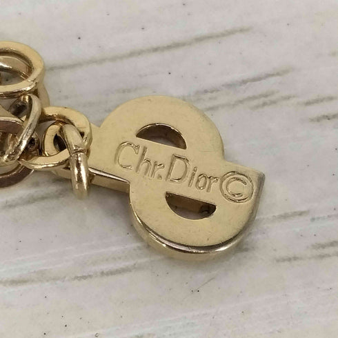クリスチャンディオール Christian Dior シェル チェーンネックレス レディース