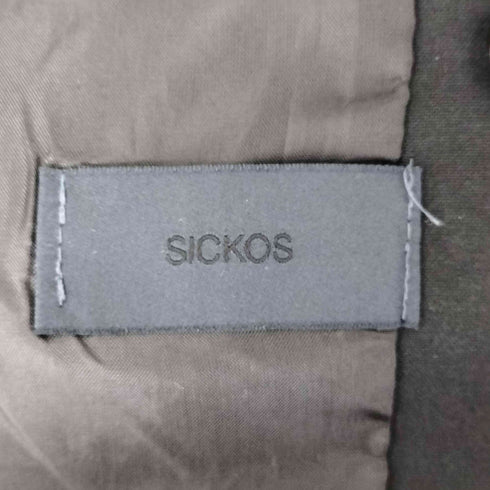 シッコス SICKOS クロップトレンチコート メンズ