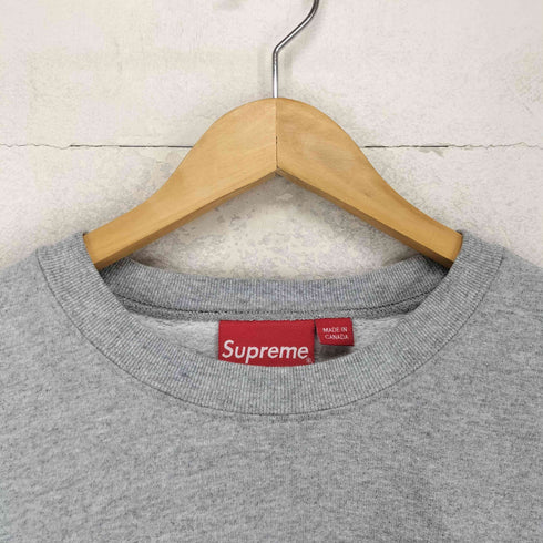 シュプリーム Supreme cutout logo crewneck メンズ M