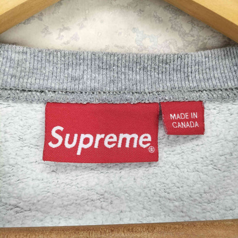 シュプリーム Supreme cutout logo crewneck メンズ M