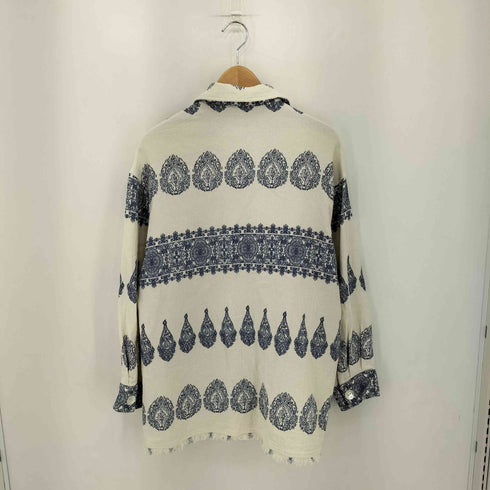 ザラ ZARA コットン ロングスリーブ カジュアルジャケット レディース S