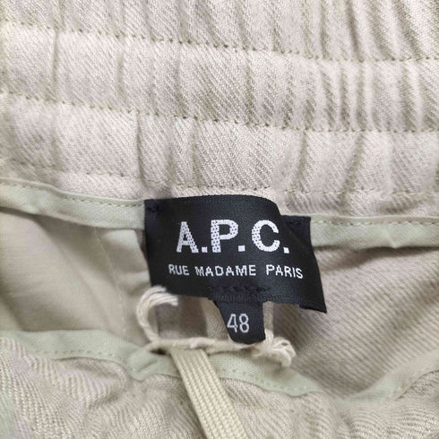 アーペーセー A.P.C. リネン混イージーパンツ メンズ 48