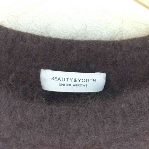 ビューティーアンドユースユナイテッドアローズ BEAUTY & YOUTH UNITED ARROWS ヘアリークルーネックニットプルオーバー レディース FREE