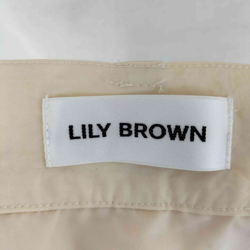 リリーブラウン Lily Brown 25SS バルーンミニスカート レディース 1