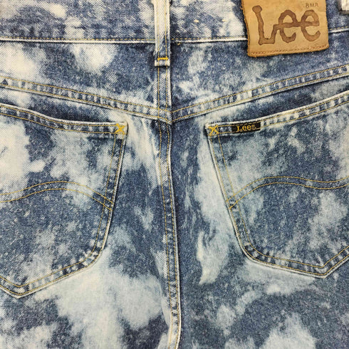 リー Lee ケミカルウォッシュ ストレートデニム パンツ メンズ 30×32