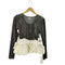 リリーブラウン Lily Brown 26SS ベロアペプラムフリルトップス レディース ONE SIZE