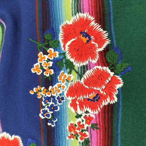ズッカ ZUCCa 99AW 花柄 刺繍 ストール レディース FREE