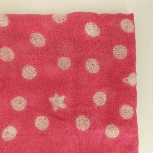 ツモリチサト TSUMORI CHISATO CASHMERE 100% 水玉 カシミヤ 大判 ストール レディース