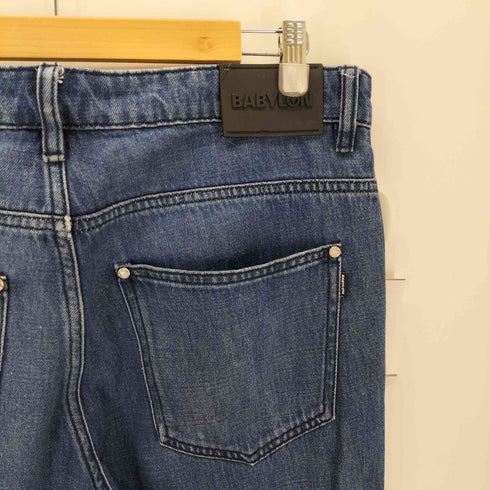 バビロン BABYLONE ワイドデニムパンツ メンズ 32