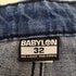 バビロン BABYLONE ワイドデニムパンツ メンズ 32