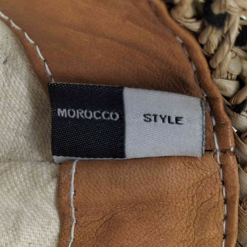 MOROCCO STYLE ひまわり ビーズ かごバッグ レディース