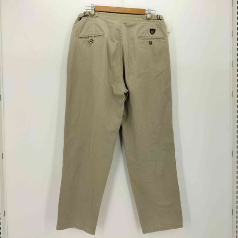 ポロバイラルフローレン Polo by RALPH LAUREN 90S USA製 クレストロゴ サイドアジャスター チノパンツ メンズ W36L32