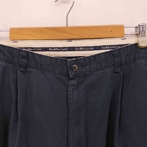 ポロラルフローレン POLO RALPH LAUREN 90S USA製 HAMMOND PANT ツータック ハモンドパンツ メンズ W36L30