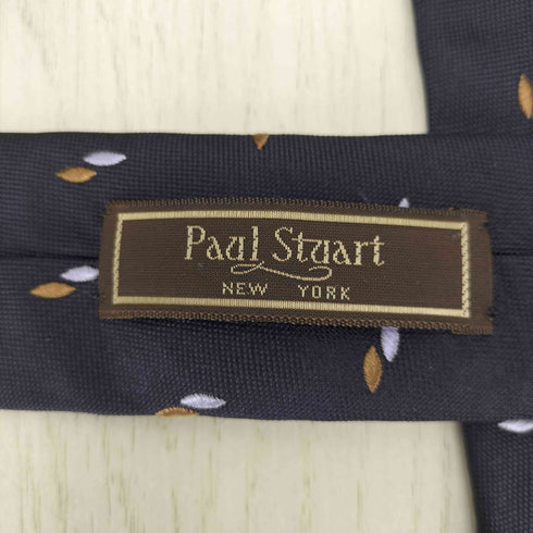 ポールスチュアート Paul Stuart 総柄 シルクネクタイ メンズ