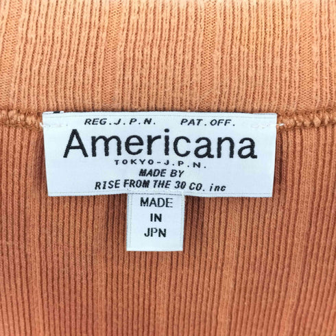 アメリカーナ Americana サイドジップカットソー レディース FREE