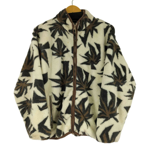 ハフ HUF LOWELL JACQUARD SHERPA ZIP FLEECE JACKET メンズ M