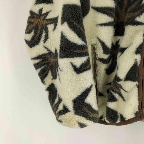 ハフ HUF LOWELL JACQUARD SHERPA ZIP FLEECE JACKET メンズ M