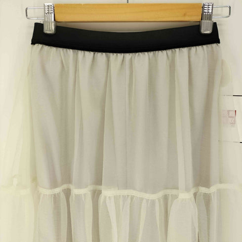 ラブティックボンボン La boutique BonBon 24SS シアーオーガンジーティアードスカート レディース JPN:36