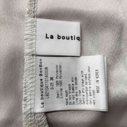 ラブティックボンボン La boutique BonBon 24SS シアーオーガンジーティアードスカート レディース JPN:36