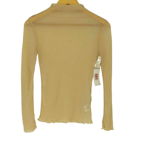 サハラ sahara Glitter Sheer Top グリッターシアートップス レディース
