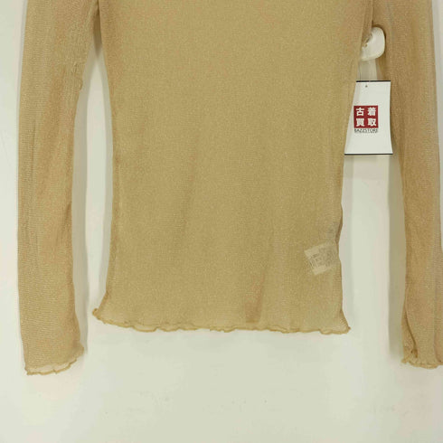 サハラ sahara Glitter Sheer Top グリッターシアートップス レディース