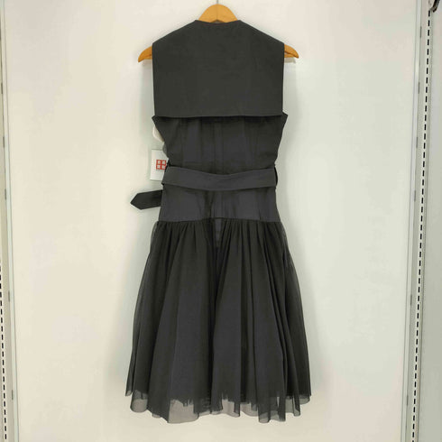 ジャンポールゴルチエセットプルミエ Jean Paul GAULTIER for SEPT PREMIERES ダブルジップ ライダースチュールワンピース レディース EUR:38