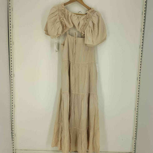 ファーファー furfur 23SS プリーツオーナメントプリントワンピース レディース ONE SIZE