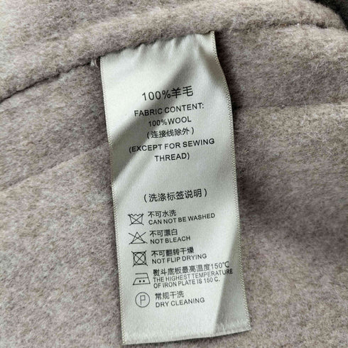 ウールファーフードコート レディース