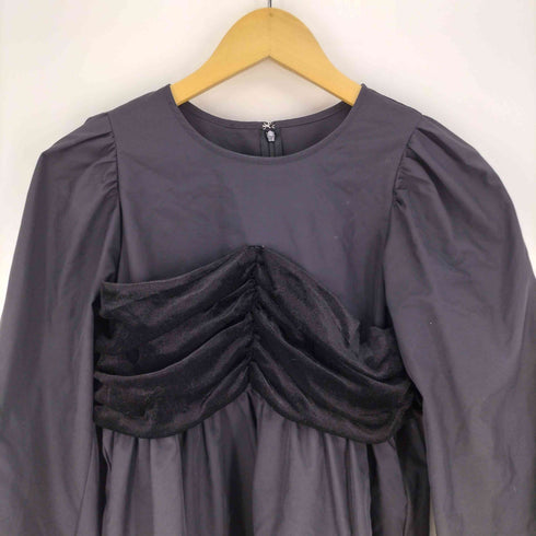 レイビームス Ray BEAMS 23AW タフタビスチェミニワンピース フレア レディース
