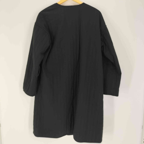 ケレン kelen 22AW キルティング アシンメトリー ノーカラー コート レディース