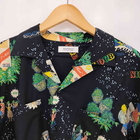 ラディアル RADIALL HOT DUB - OPEN COLLARED SHIRT メンズ L