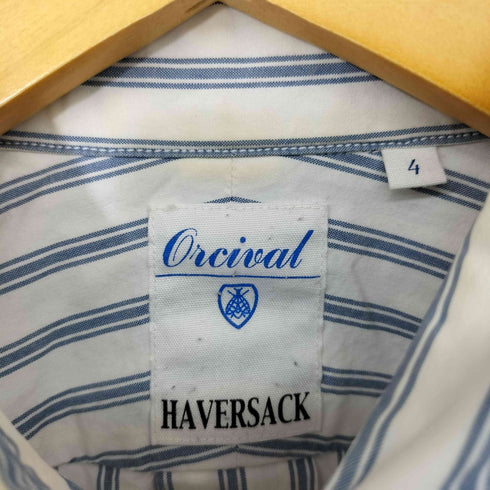 オーシバル ORCIVAL ラウンドカラー L/S シャツ メンズ JPN:4