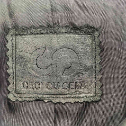 ceci ou cela シープレザージャケット メンズ