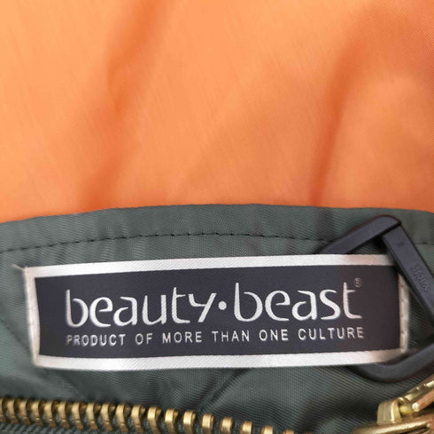 ビューティービースト beauty:beast DISCOVERD COLLABORATION LOGO TAPE RE-MAKE BOMBER JACKET メンズ 2