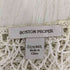 BOSTON PROPER ティアードメッシュフリンジトップス レディース M/L