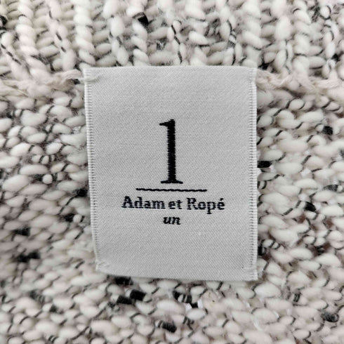 アダムエロペ Adam et Rope コットンローゲージニットプルオーバー レディース JPN:38