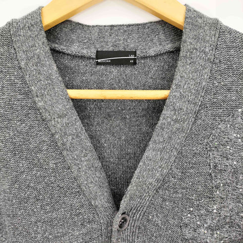 ラッドミュージシャン LAD MUSICIAN 24aw SEQUIN LEAF CARDIGAN メンズ 44