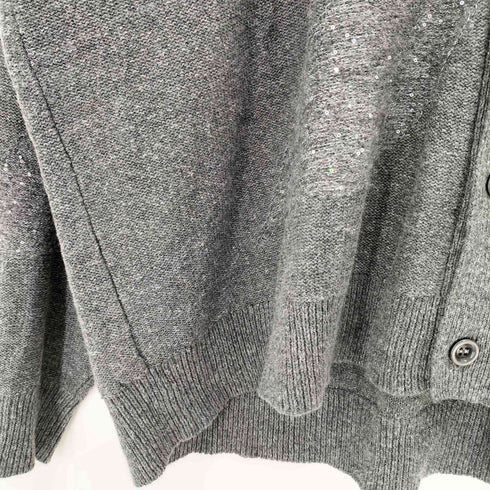 ラッドミュージシャン LAD MUSICIAN 24aw SEQUIN LEAF CARDIGAN メンズ 44