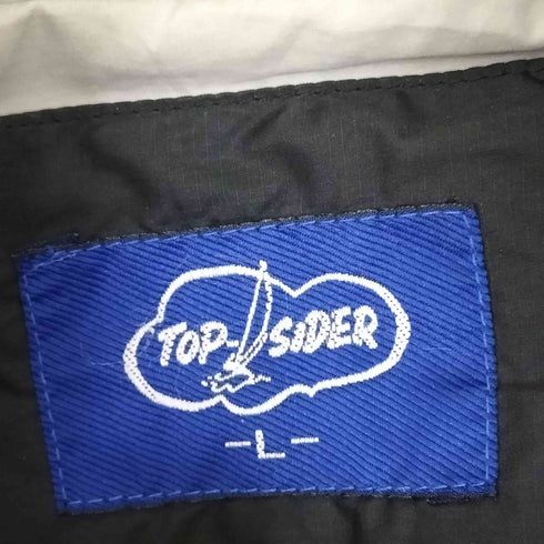 TOP SIDER 刺繍キルティングダウンジャケット メンズ import:L