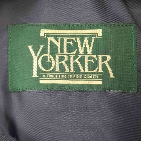 ニューヨーカー NEWYORKER 金ボタン紺ブレザー メンズ YA4