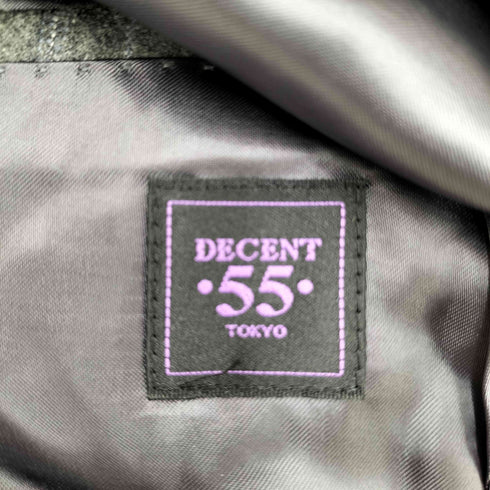 エルメネジルドゼニア Ermenegildo Zegna 段返り3B ストライプ テーラードジャケット タックスラックス スーツセットアップ メンズ JPN:46