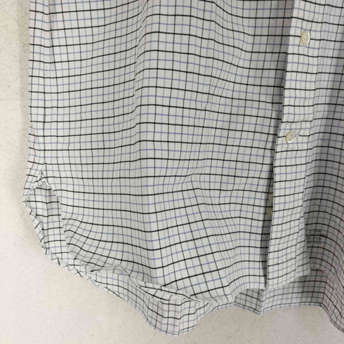 ジェイプレス J.PRESS チェック柄1ポケットBDシャツ メンズ LL