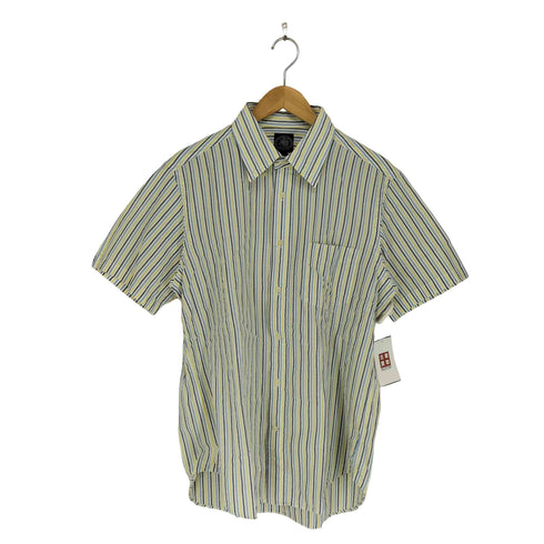 ジェイプレス J.PRESS シアサッカーストライプシャツ メンズ LL