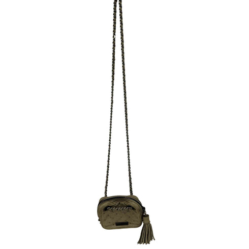 レベッカミンコフ REBECCA MINKOFF スタッズ レザー タッセル ショルダー ポーチ レディース