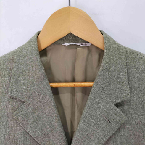 カナーリ CANALI リネン混 3B テーラードジャケット メンズ EUR:52